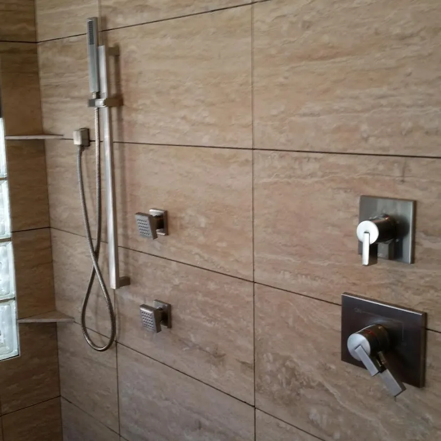 Shower fixture installation for Gas Line Repair in South Euclid